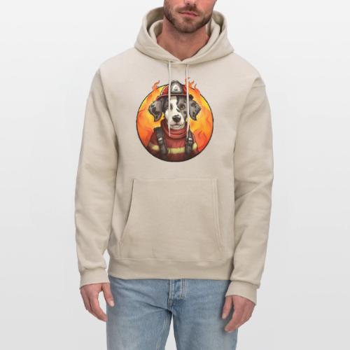 Dog Firefighter - Men's Hoodie