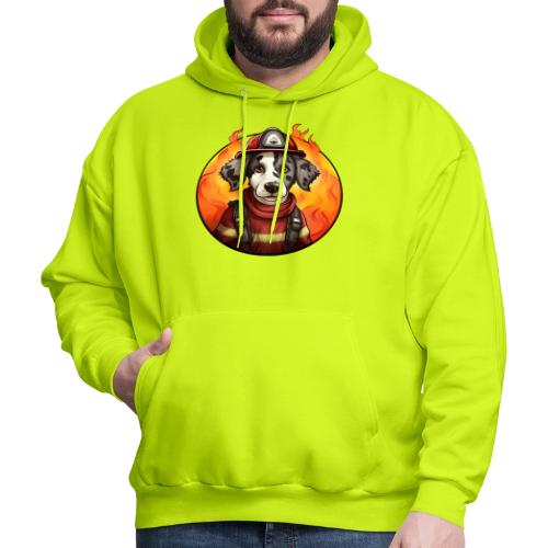 Dog Firefighter - Men's Hoodie