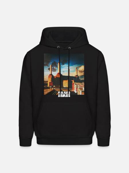 Pink Floyd Animals Album Cover - Men's Hoodie - black