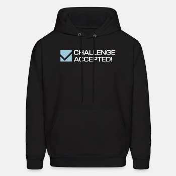 Challenge Accepted - Hoodie for men