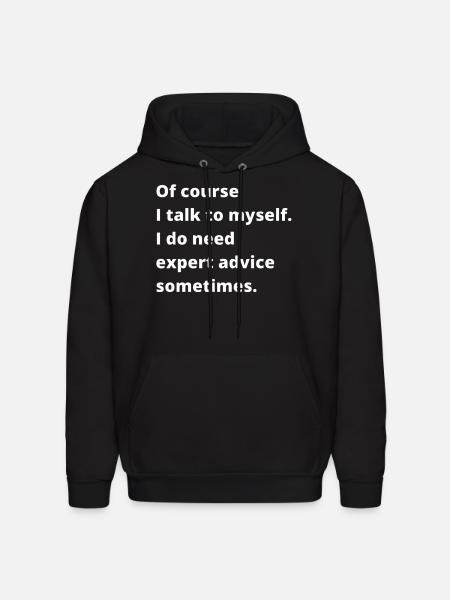 Expert Advice - Men's Hoodie - black