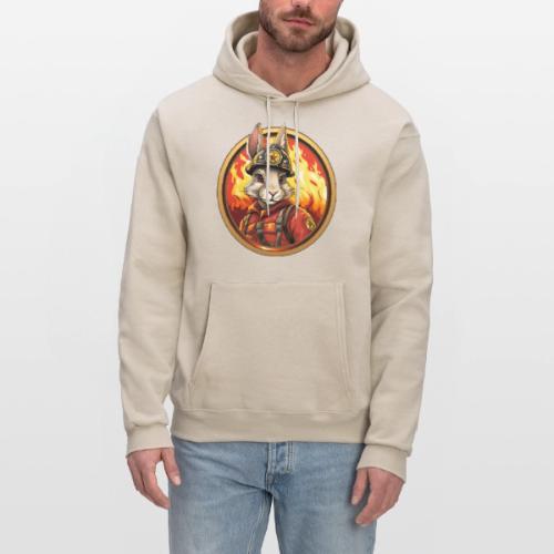Rabbit Firefighter - Men's Hoodie