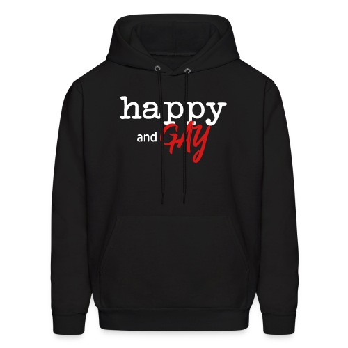 Happy and Gay T-shirt - Men's Hoodie
