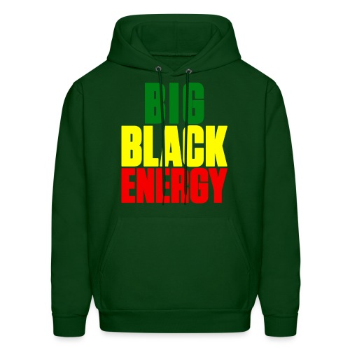 Big Black Energy - Men's Hoodie