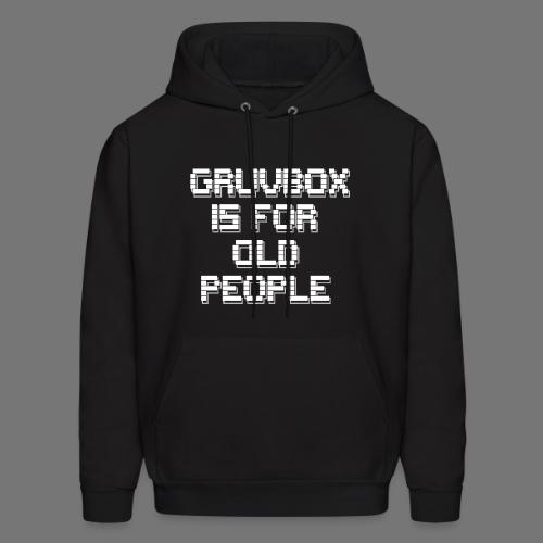 Gruvbox Old People ASCII - Men's Hoodie