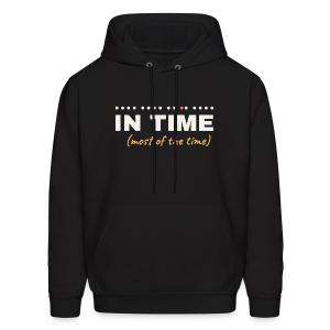 In Time (Most of the Time) - Musician Humor Men's Hoodie