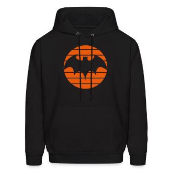 Happy Halloween And Yes It's My Birthday Bats - Men's Hoodie - black - Front - Elias (183cm)
