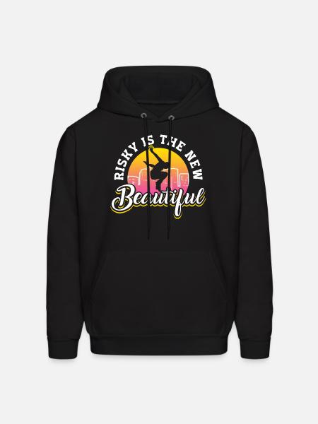 Parkour Freerunning Traceur - Men's Hoodie - black