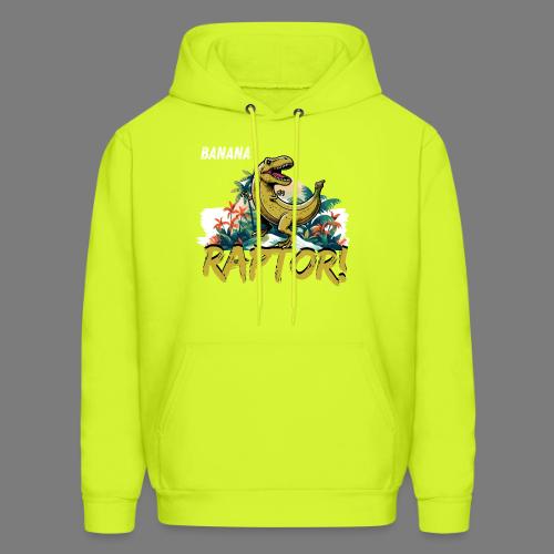 Funny Banana Raptor T-Rex Design - Men's Hoodie