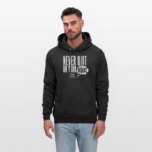 Never Quit On Your Dreams Big Bailey White Art