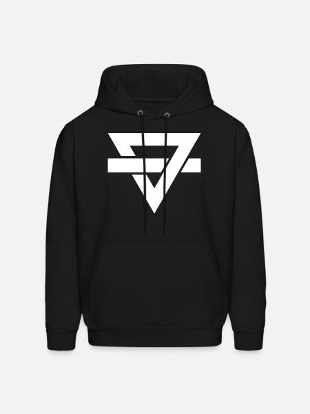 rainbow kitten surprise - Men's Hoodie - black