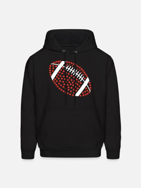 Dot American Football - Men's Hoodie - black