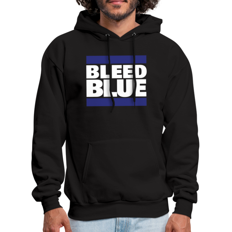 Run Blue - Men's Hoodie
