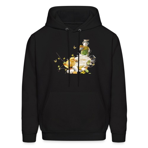 easter bunny easter egg holiday - Men's Hoodie