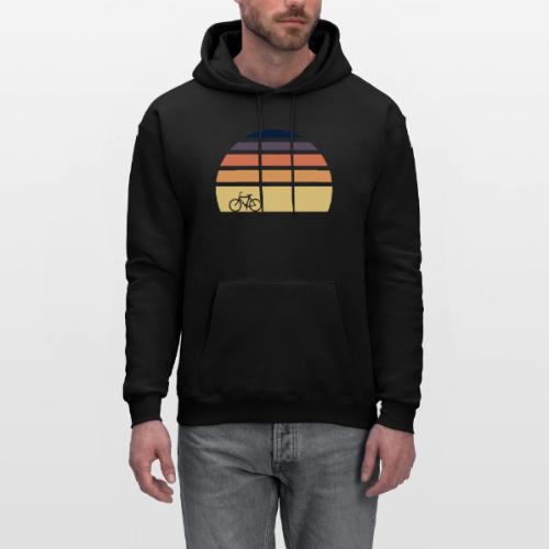 Bicycle Sunset - Men's Hoodie
