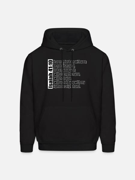 Fear Not - Men's Hoodie - black
