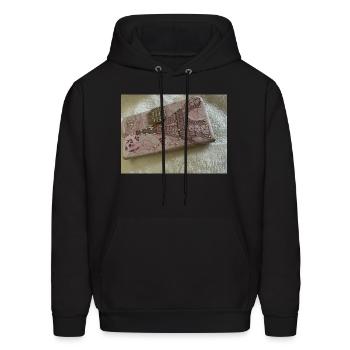 image - Men's Hoodie - black - Front - Elias (183cm)