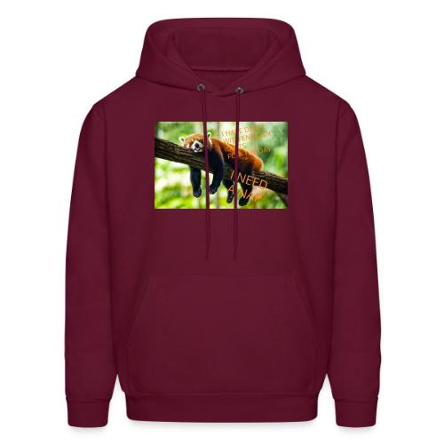Fox napping meme - Men's Hoodie