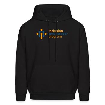 Inclusion Ambassador Program - Men's Hoodie - black - Front - Elias (183cm)