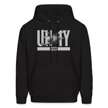UH-1Y Venom - Men's Hoodie - black - Front - Elias (183cm)