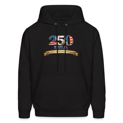 250 USA Liberty Banner - Men's Hoodie