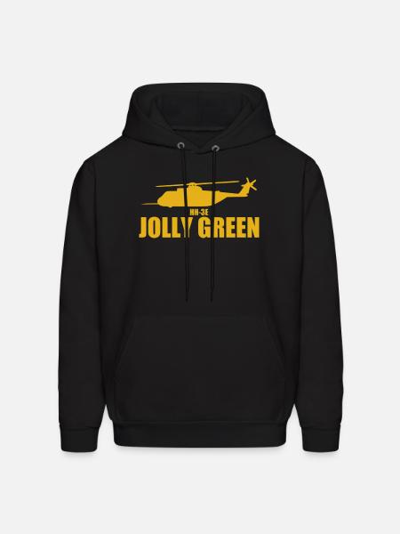HH3E Jolly Green - Men's Hoodie - black