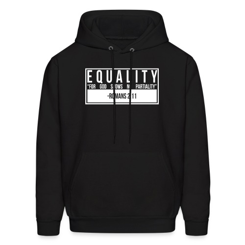 Equality Tee (BLK) - Men's Hoodie