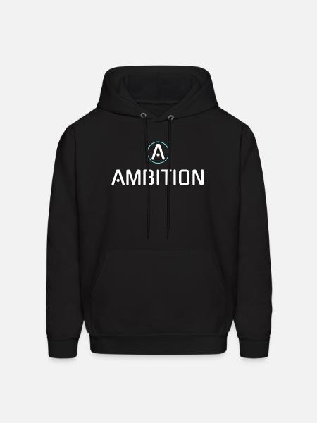 Ambition Circle - Men's Hoodie - black