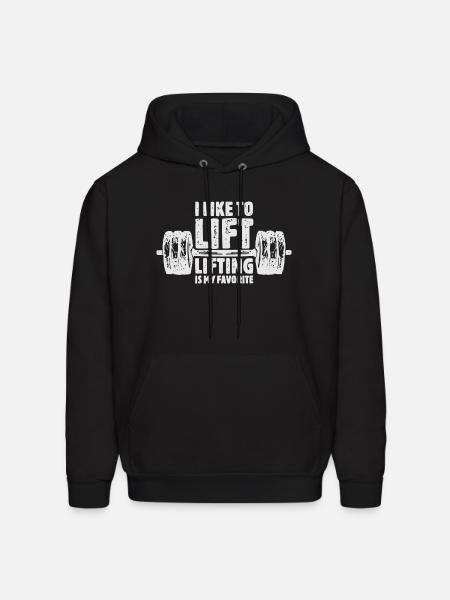 Weightlifting - Men's Hoodie - black