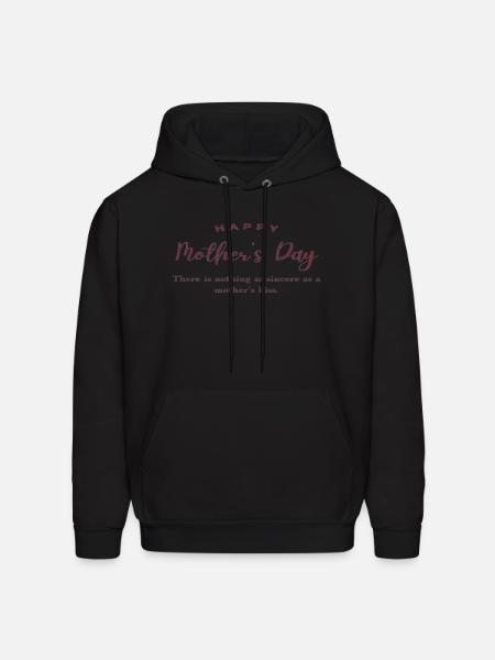 mothers day - Men's Hoodie - black