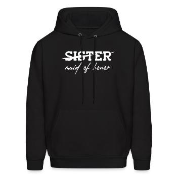 Sister maid of honor - Men's Hoodie - black - Front - Elias (183cm)