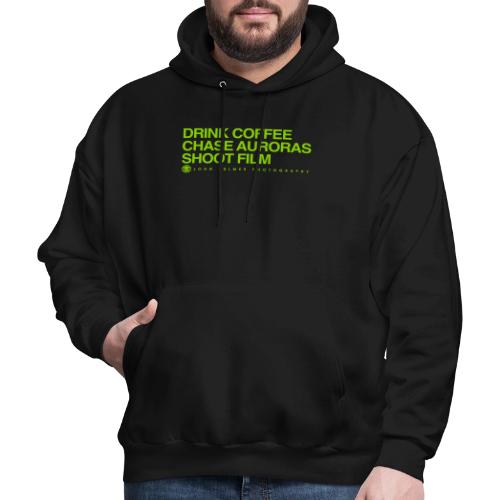 JBP Drink Coffee, Chase Auroras, Shoot Film - Men's Hoodie