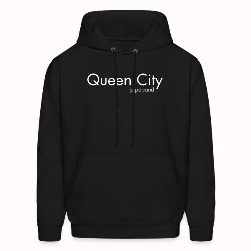 Queen City white - Men's Hoodie