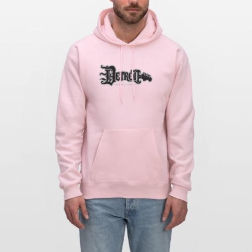 DETROIT GUITAR WTTD BLK SLR REG FONT - Men's Hoodie