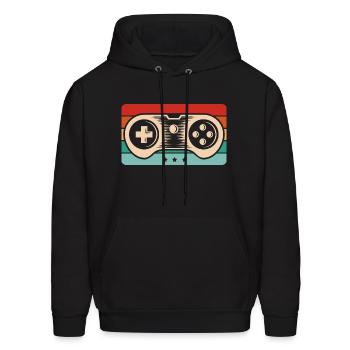 Game Controller - Men's Hoodie - black - Front - Elias (183cm)