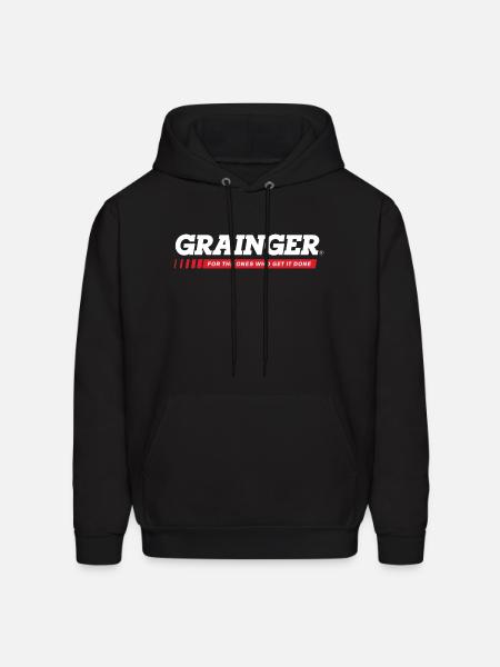 Grainger Logo - Men's Hoodie - black