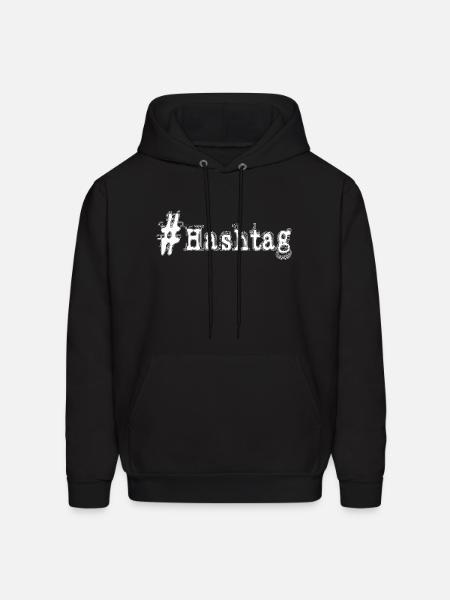 #1 - Men's Hoodie - black