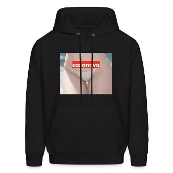 Casanova T Shirt Bikn - Men's Hoodie - black - Front - Elias (183cm)