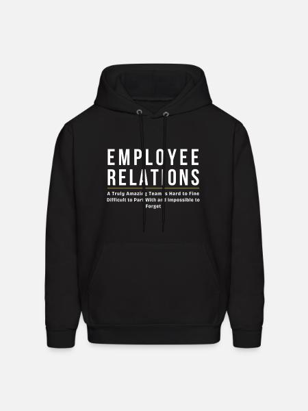 Employee Relation - Men's Hoodie - black