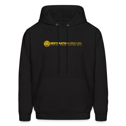 Restoration Obscura Applied Preservation Arts Logo - Men's Hoodie