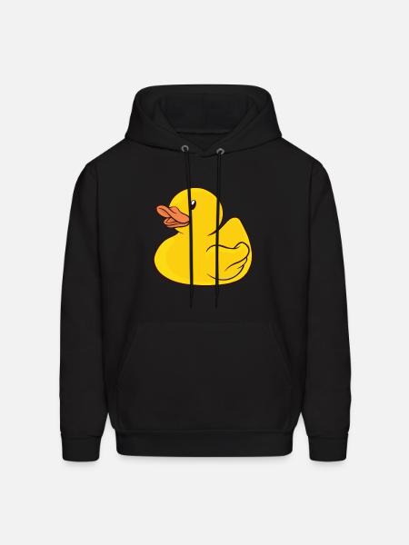 Rubber Duckie - Men's Hoodie - black