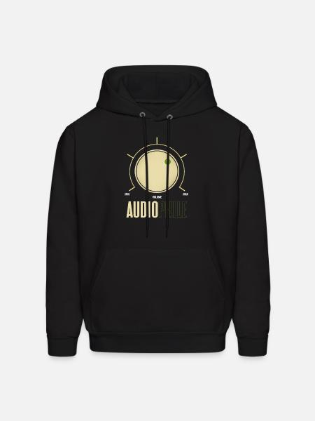 Audiophile - Men's Hoodie - black