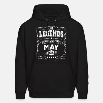 True legends are born in May - Hoodie for men