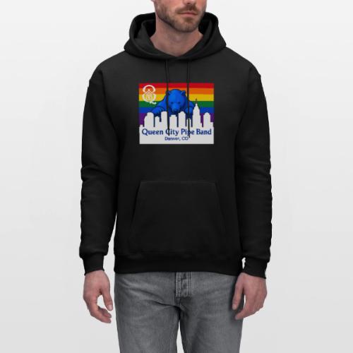 Big Blue Bear - Men's Hoodie