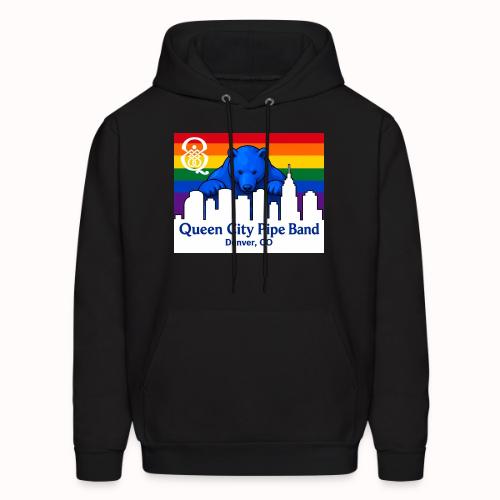 Big Blue Bear - Men's Hoodie