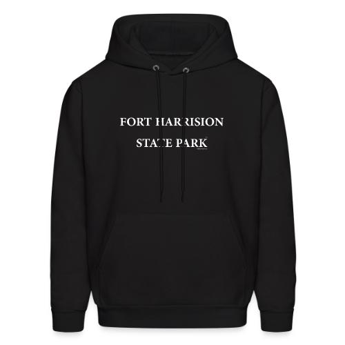 Fort Harrison State Park, white - Men's Hoodie