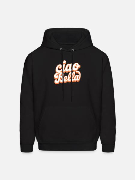 Ciao Bella - Men's Hoodie - black