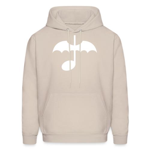 Music Note with Bat Wings - Men's Hoodie