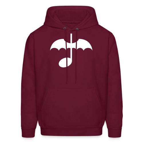 Music Note with Bat Wings - Men's Hoodie