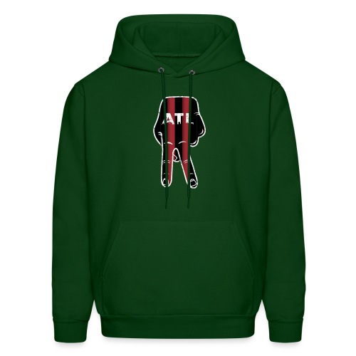 Peace Up, A-Town Down, Five Stripes! - Men's Hoodie